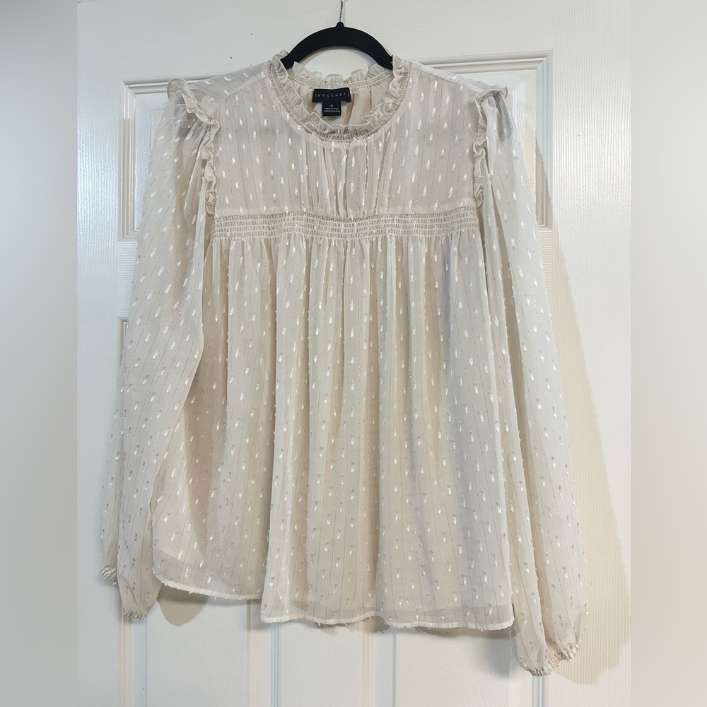 Sanctuary - Medium - Cream Long sleeve